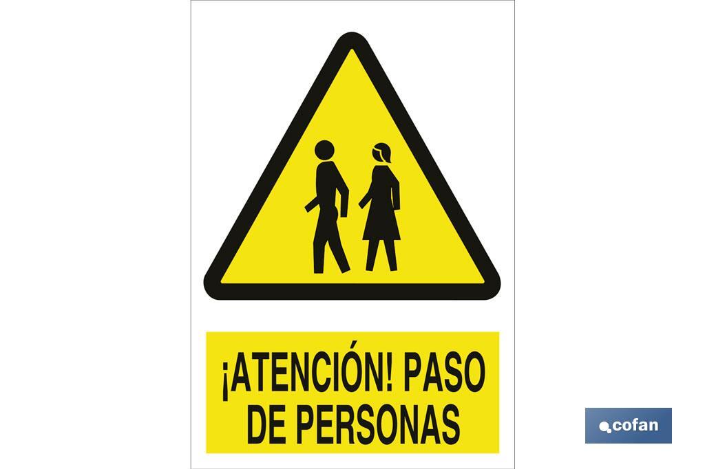 SEÑAL POLIESTIRENO 148X105 (PACK: 1 UDS)