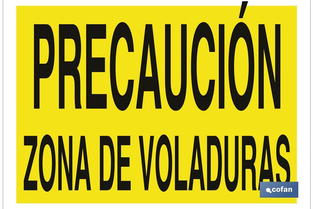 SEÑAL POLIESTIRENO 420X297 (PACK: 1 UDS)