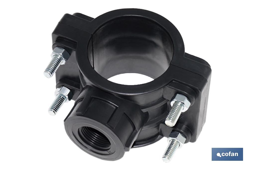 COLLARÍN DE TOMA PP PN16 63 X 3/4  VENTA UNITARIA (PACK: 1 UDS)