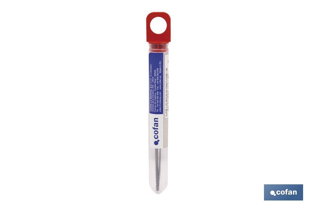 BLÍSTER 1 UDS BROCAS HSS-CO ACERO INOXIDABLE 5,50 mm.